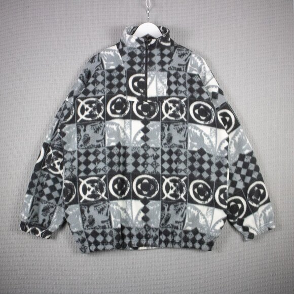 Oceanic Classic Patterned One Size Quarter Zip Fleece - Picture 1 of 7